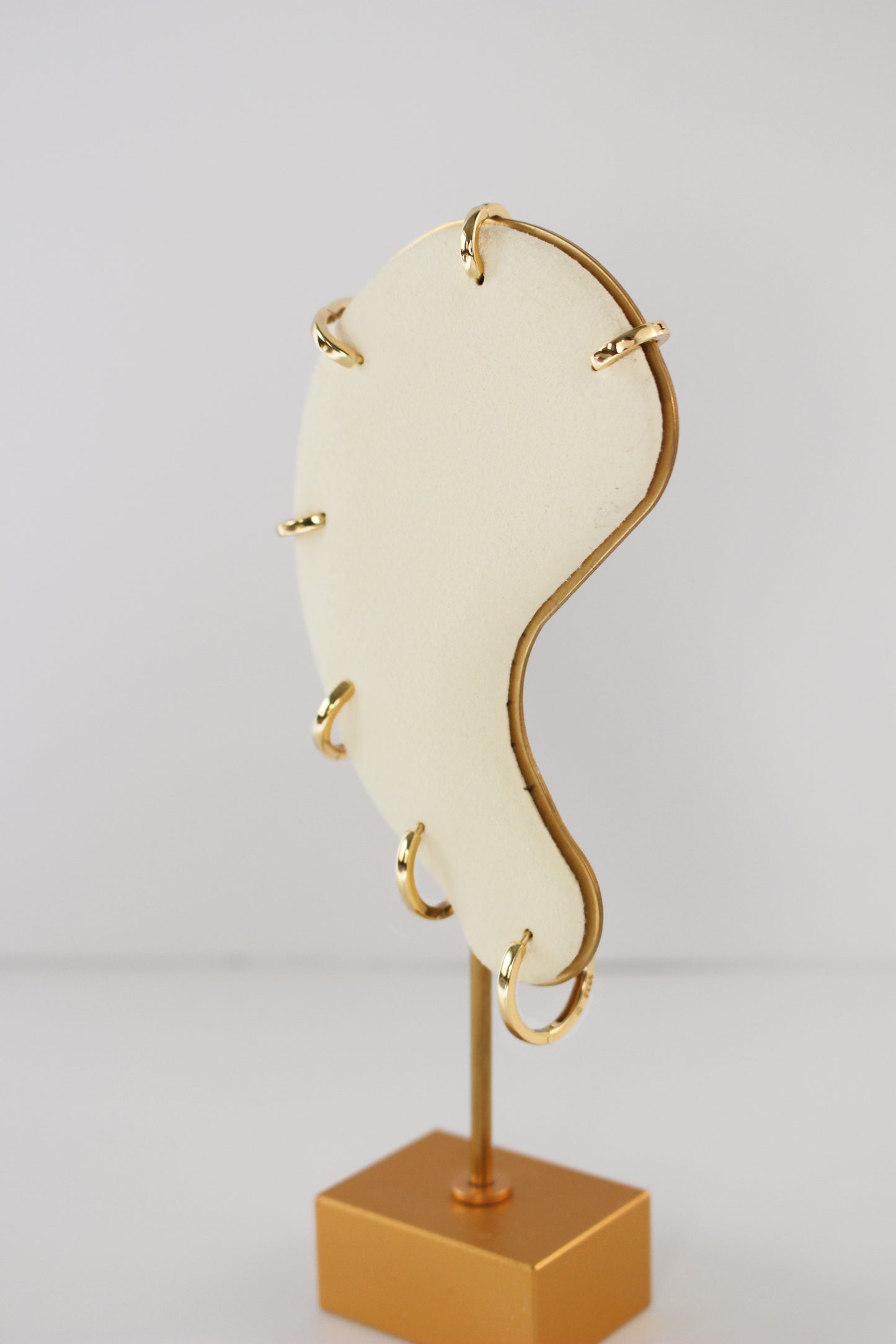18k Gold Vermeil Simple Hoops Earrings