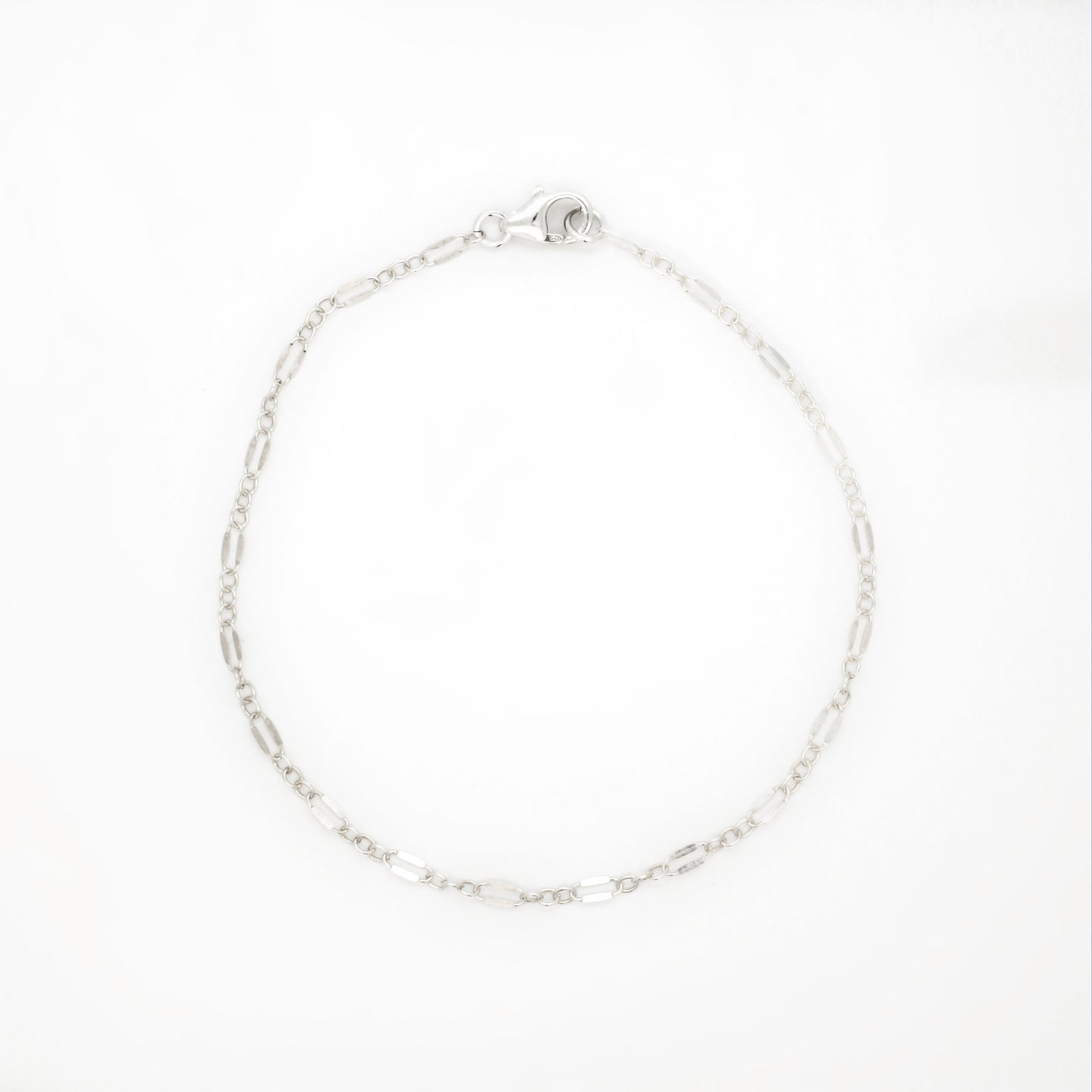 14k Gold Filled Bracelet ∙ Sequin Lace Chain ∙ Shiny Bar Necklace ∙ Delicate Minimalist Bracelet