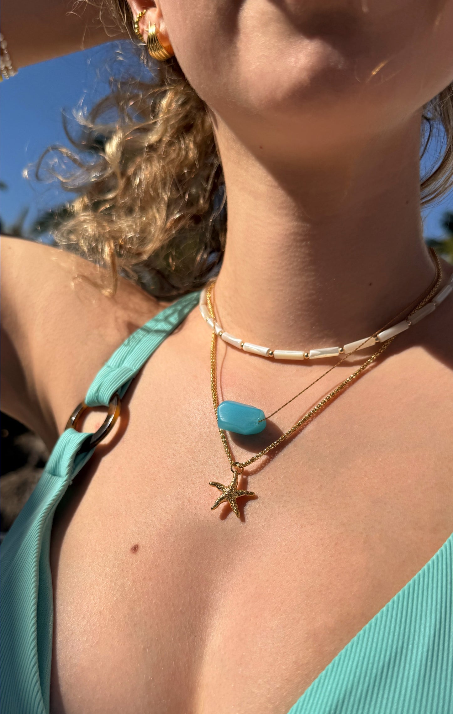 Gemstone Raw Crystal Necklace in 14k Gold Filled · Natural Freeform Stones · Labradorite Moonstone Peridot Rose Quartz Carnelian Necklace