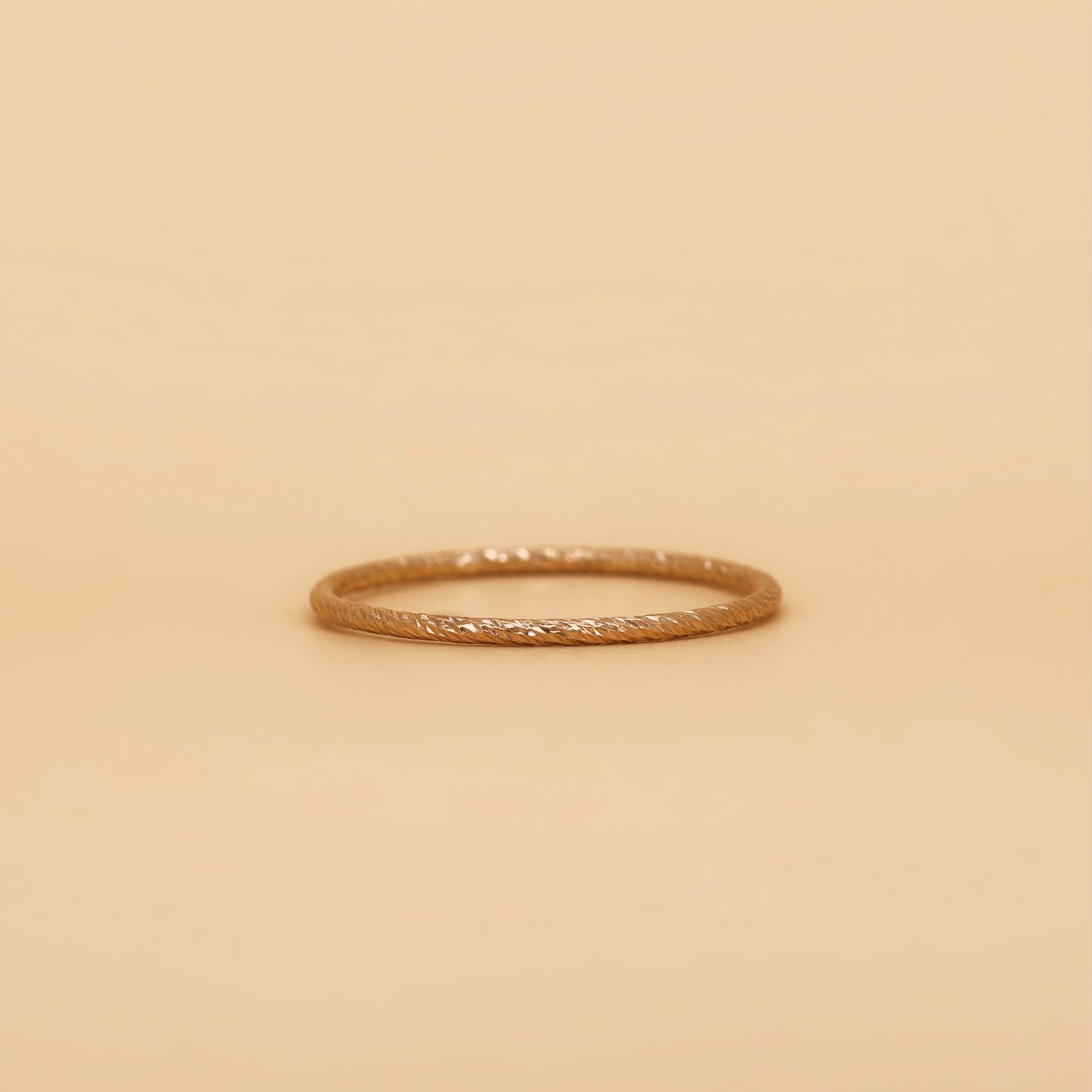 14k Gold Filled Thin Sparkling Ring
