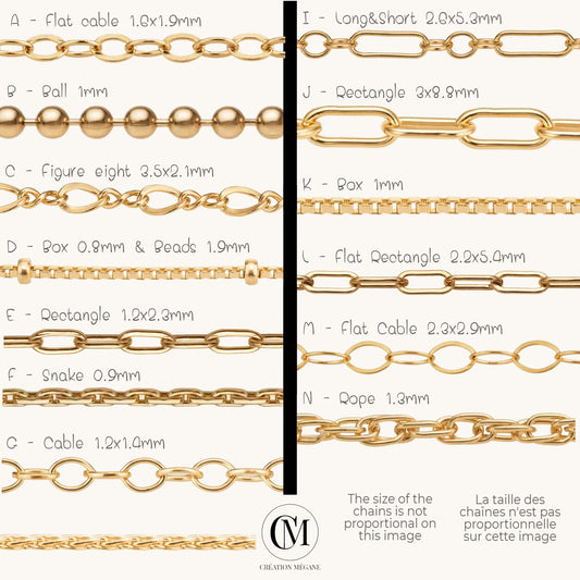 14k gold fill chain bracelets · Mix styles · Stacking bracelets for women