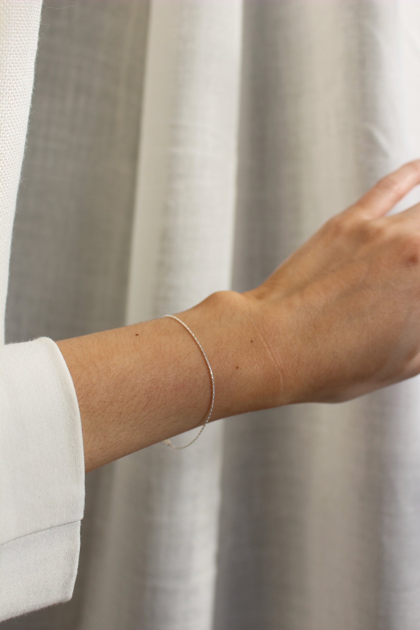 925 Sterling Silver Snake Bracelet ∙ Custom Dainty Chain For Women