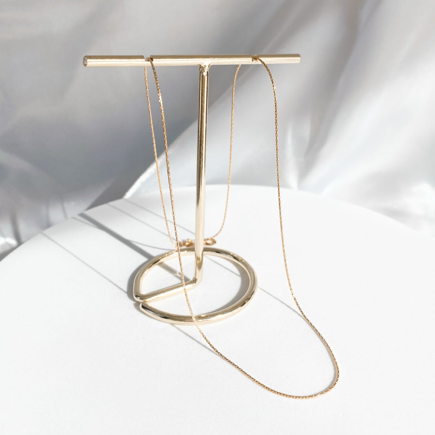 14k Gold Filled Snake Thin Chain Necklace ∙ 0.7mm
