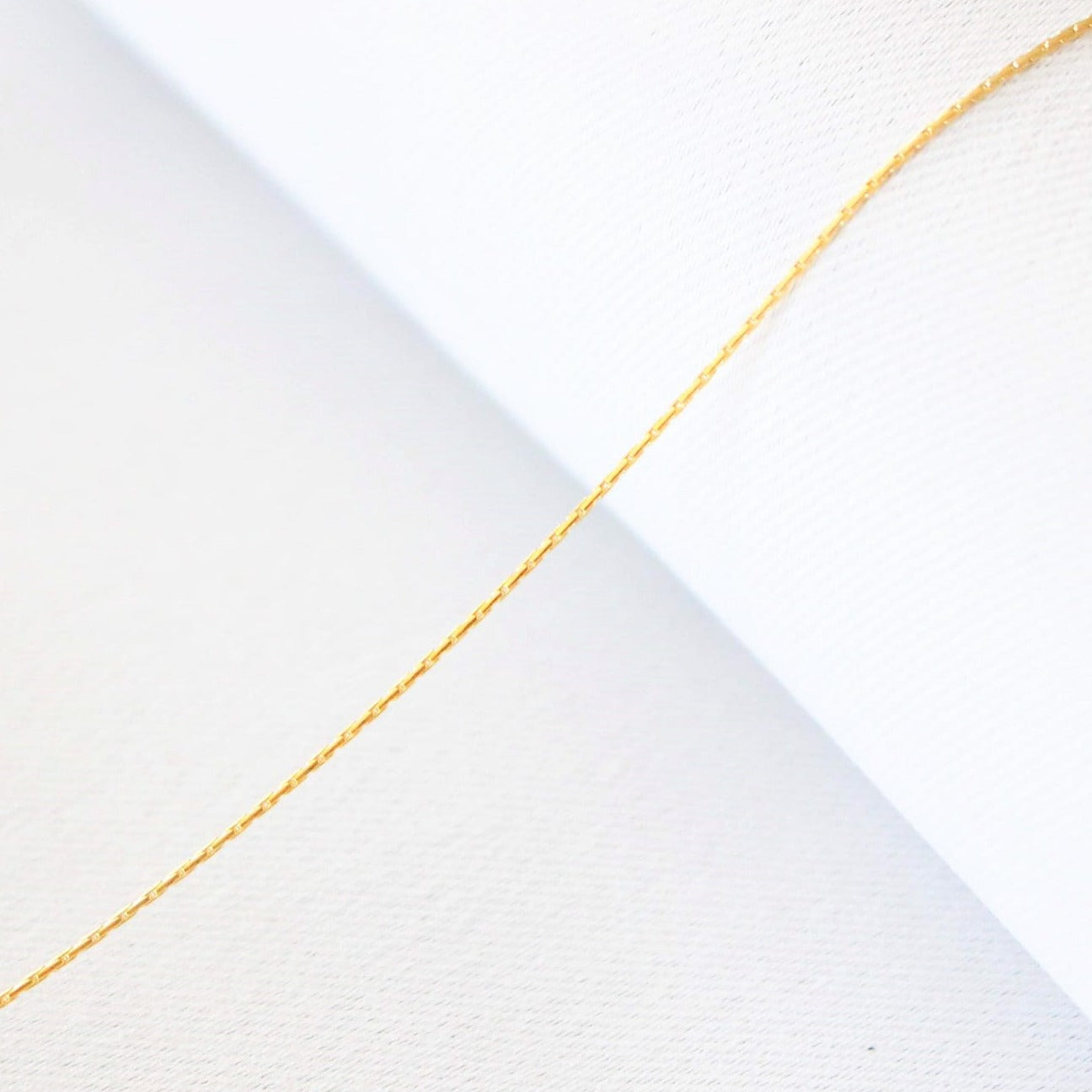 14k Gold Filled Snake Thin Chain Necklace ∙ 0.7mm