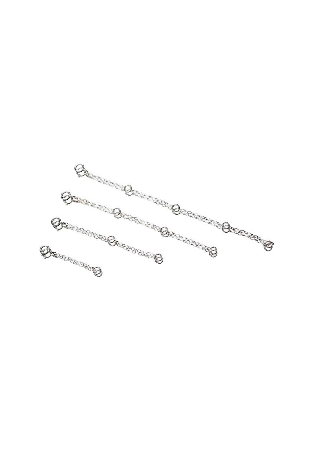 925 Sterling Silver Handmade Extender ∙ 1 2 3 4 inches ∙ Necklace extender