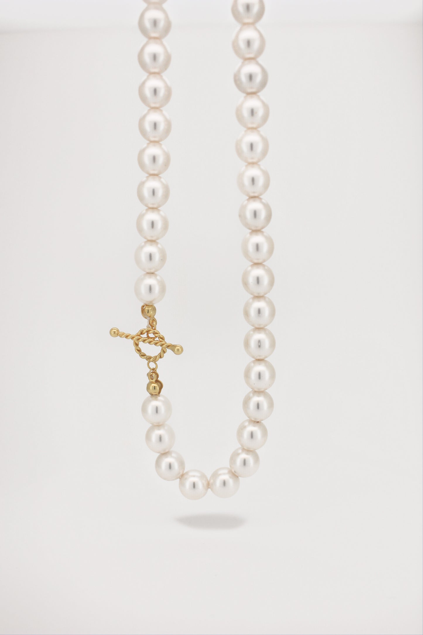 MANON - Authentic S925 Sterling Pearl Necklace ∙ 4mm 6mm 8mm