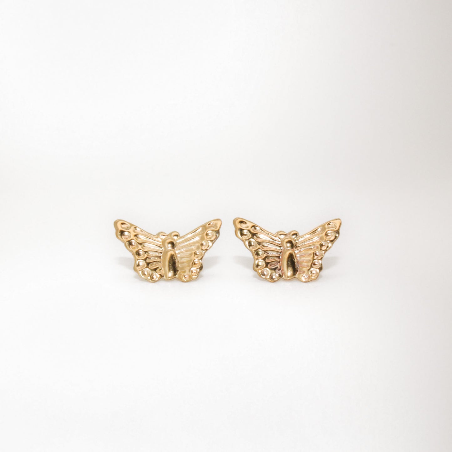 Dainty Little Stud in 14k Gold Filled · Beach Studs Jewelry · Mini Cross Post · Starfish Earring · Butterfly, Whale, Leaf, Shell Tiny Studs