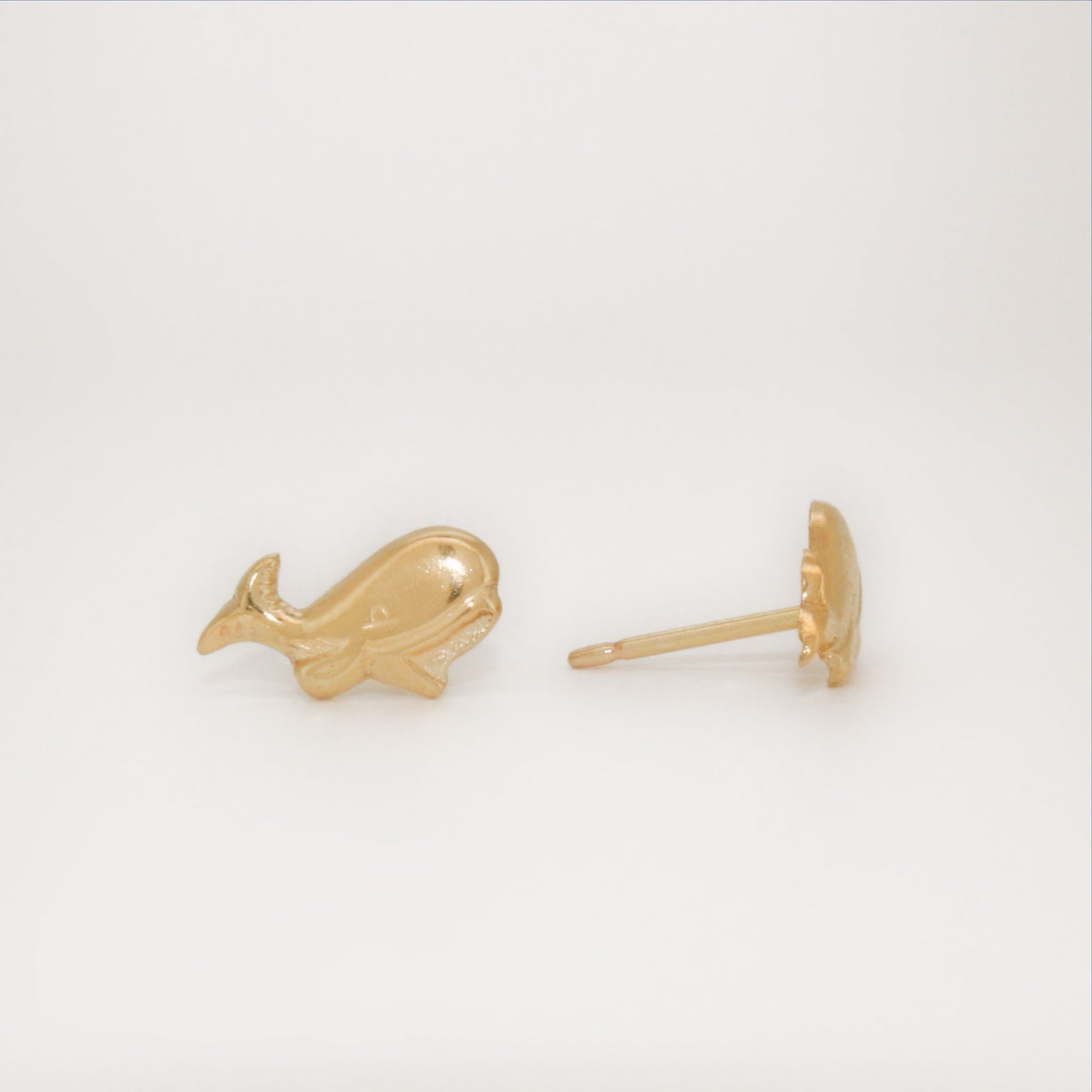 Dainty Little Stud in 14k Gold Filled · Beach Studs Jewelry · Mini Cross Post · Starfish Earring · Butterfly, Whale, Leaf, Shell Tiny Studs