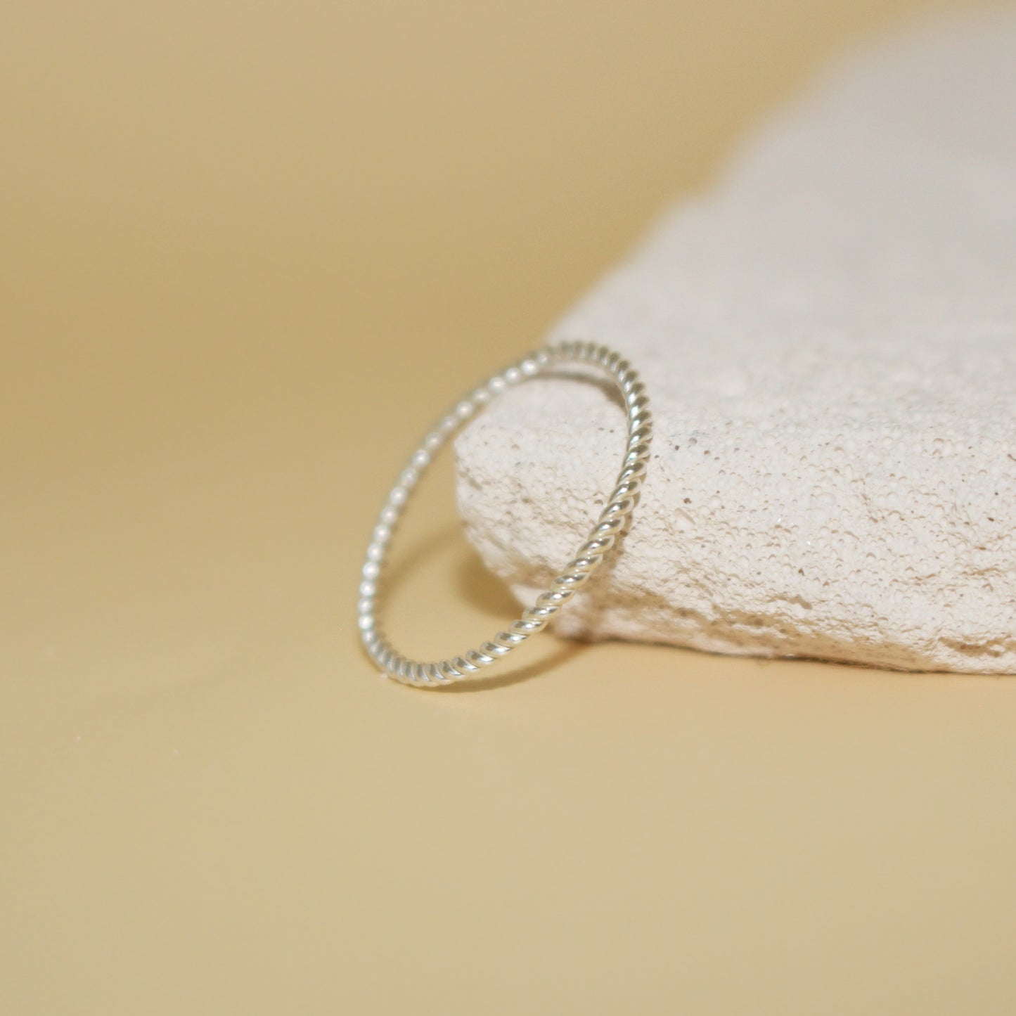 Dainty Twist Everyday Ring in 14k Gold Filled or 925 Sterling Silver