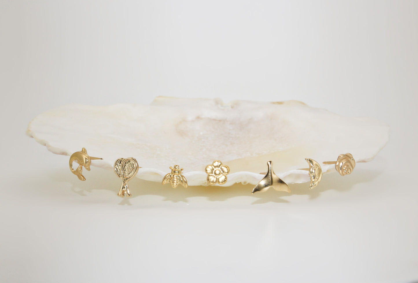 Dainty Little Baby Studs in 14k Gold Filled