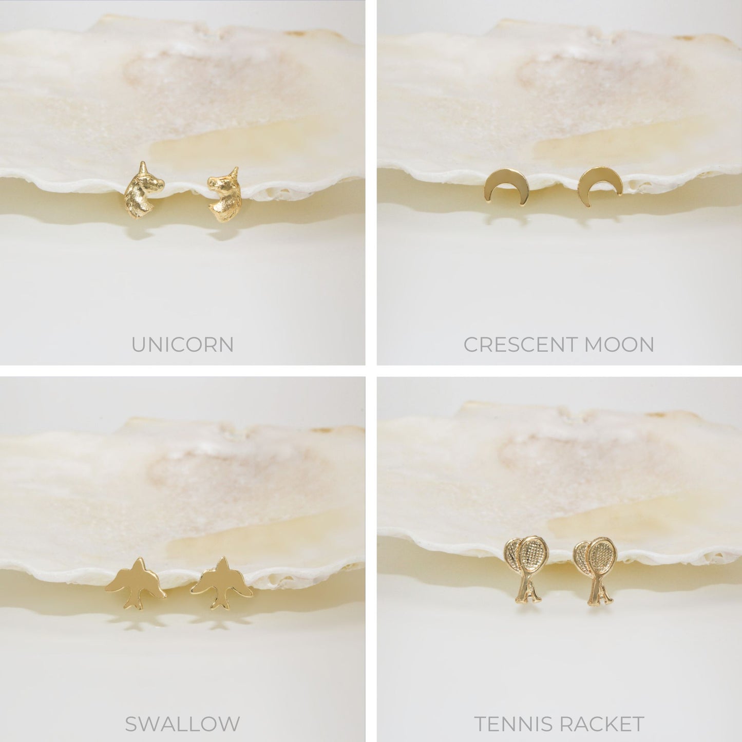 Dainty Little Baby Studs in 14k Gold Filled