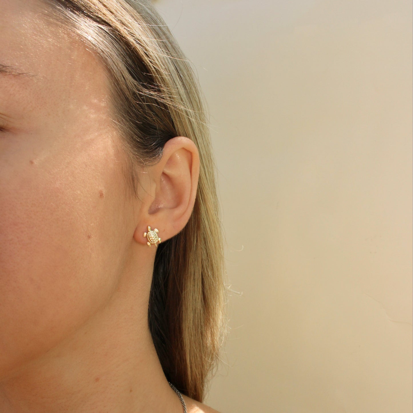 Dainty Little Baby Studs in 14k Gold Filled
