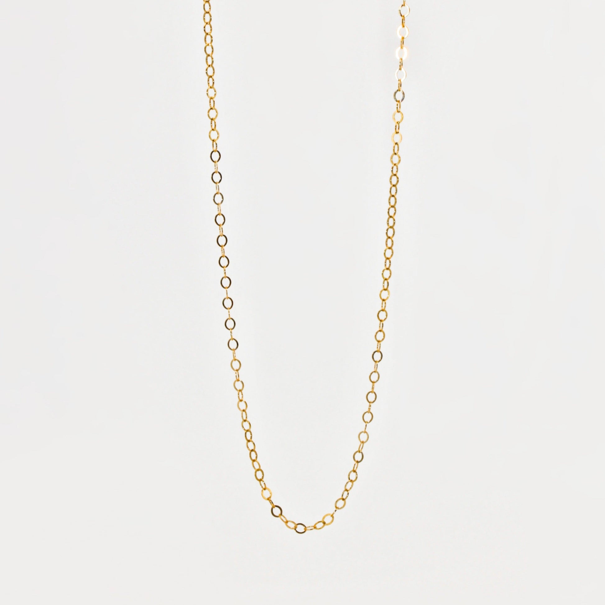 gold filled cable chain 1.6mm
