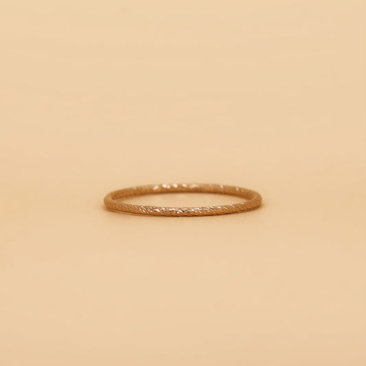 14k Gold Filled Thin Sparkling Ring