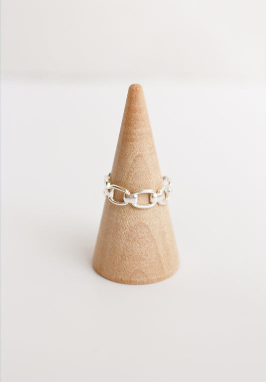 925 Sterling Silver Retro Ring | High Quality Circle Band