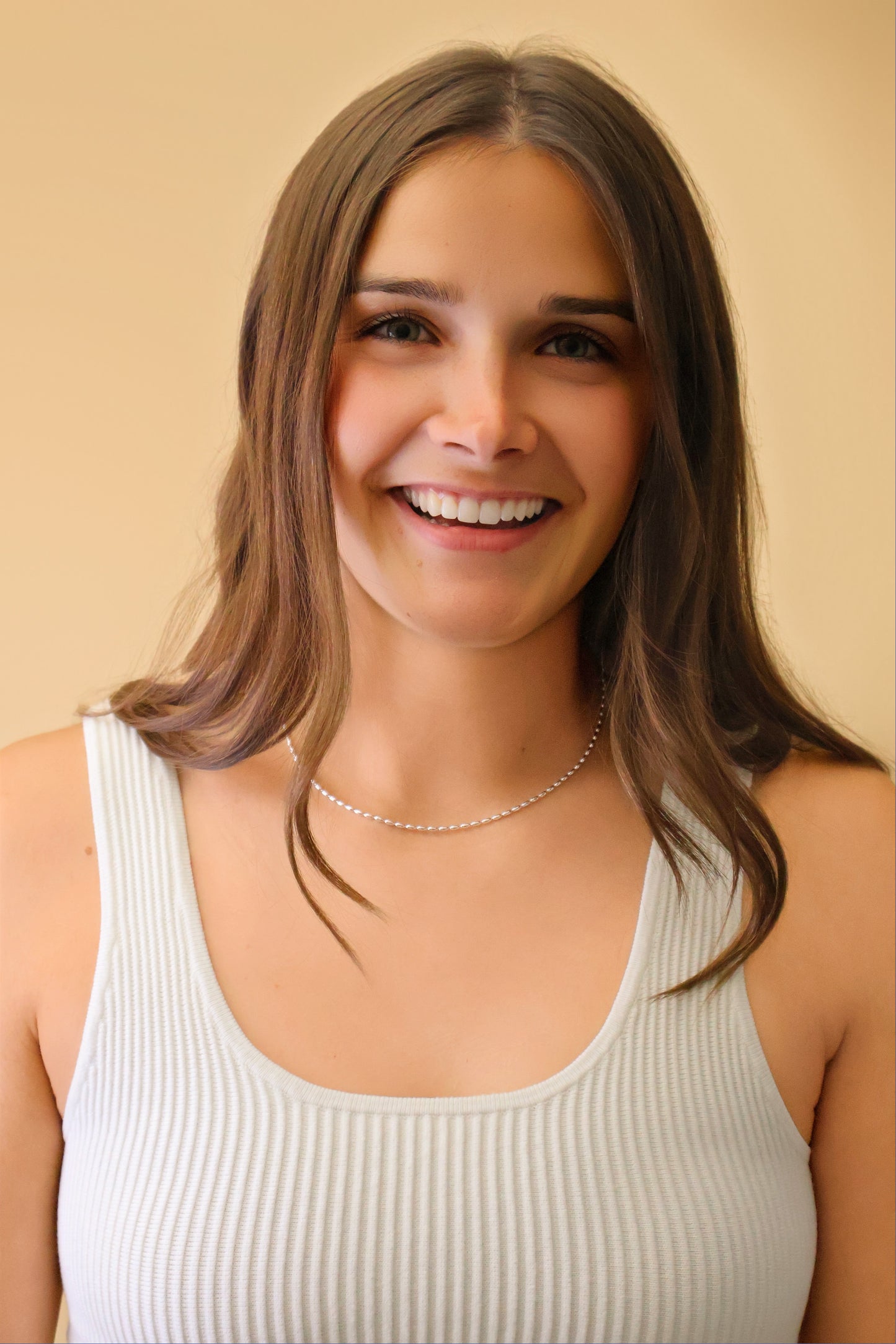 BEADIRI - S925 Sterling Silver Rice Beaded Chain