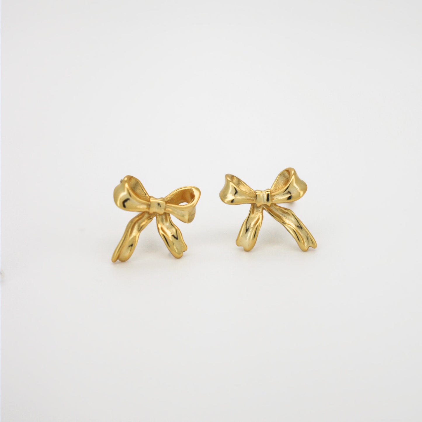Boucles d'oreilles à tige boule remplies d'or 14 carats | 3 - 4 - 5 millimètres