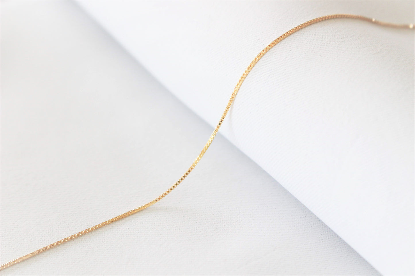 14k Gold Filled Box Bracelet ∙ Handmade Bracelet