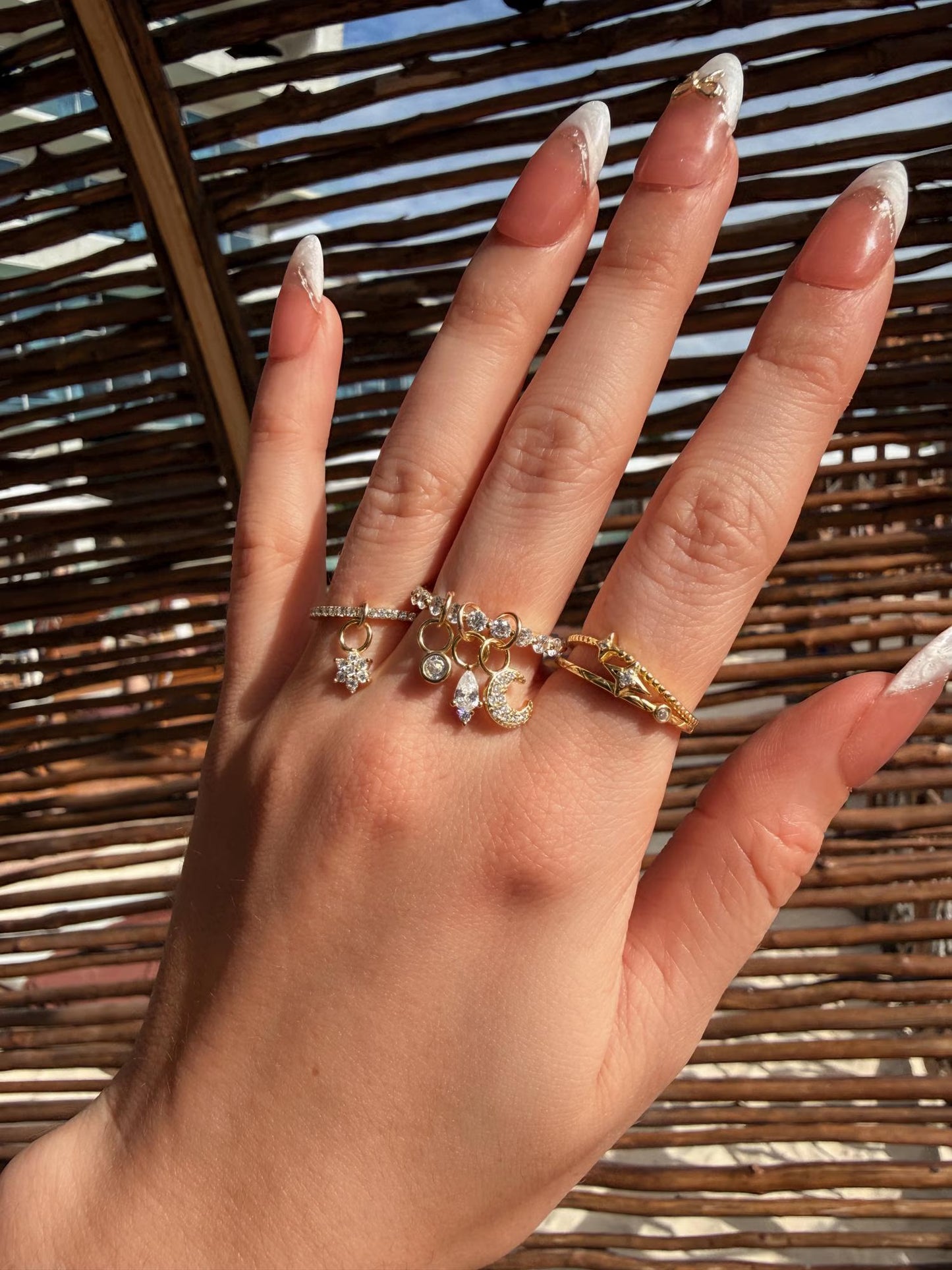 925 Full Eternity Diamond Band Ring  · Round Brilliant Cut · Anniversary Engagement Thick Gold Ring · Classic Stackable Ring · Comfort Fit