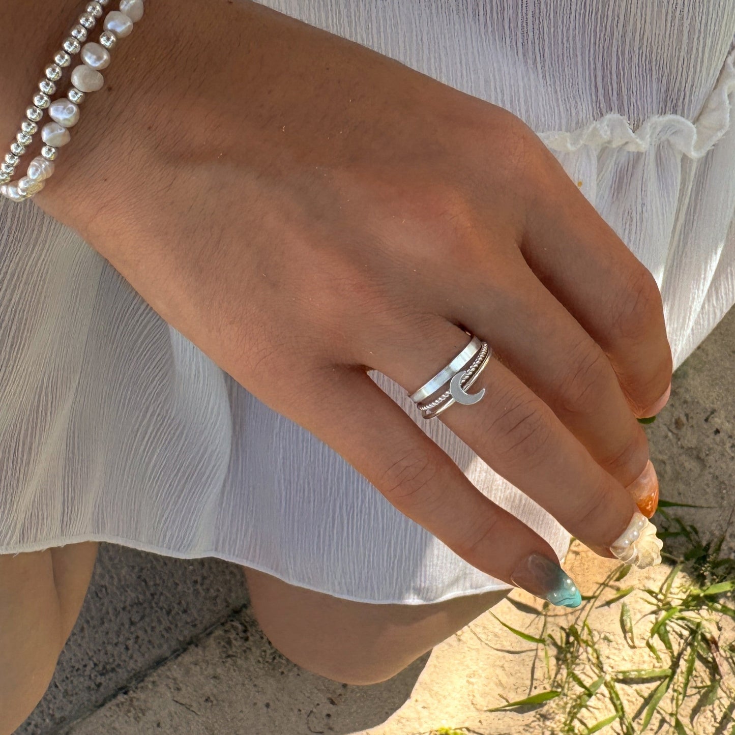 Basic Thick Band Ring in 14k Gold Filled or 925 Sterling Silver