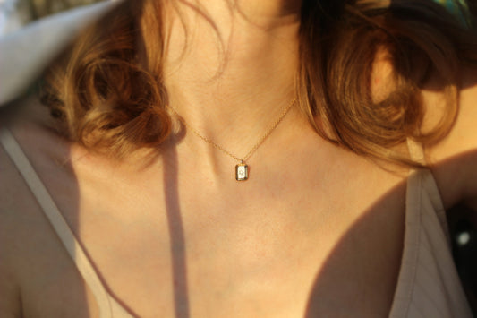 14K Gold Filled Chain and Star Necklace ∙ Star pendant ∙ Minimalist jewelry ∙ Polar star charm ∙ Gift for her