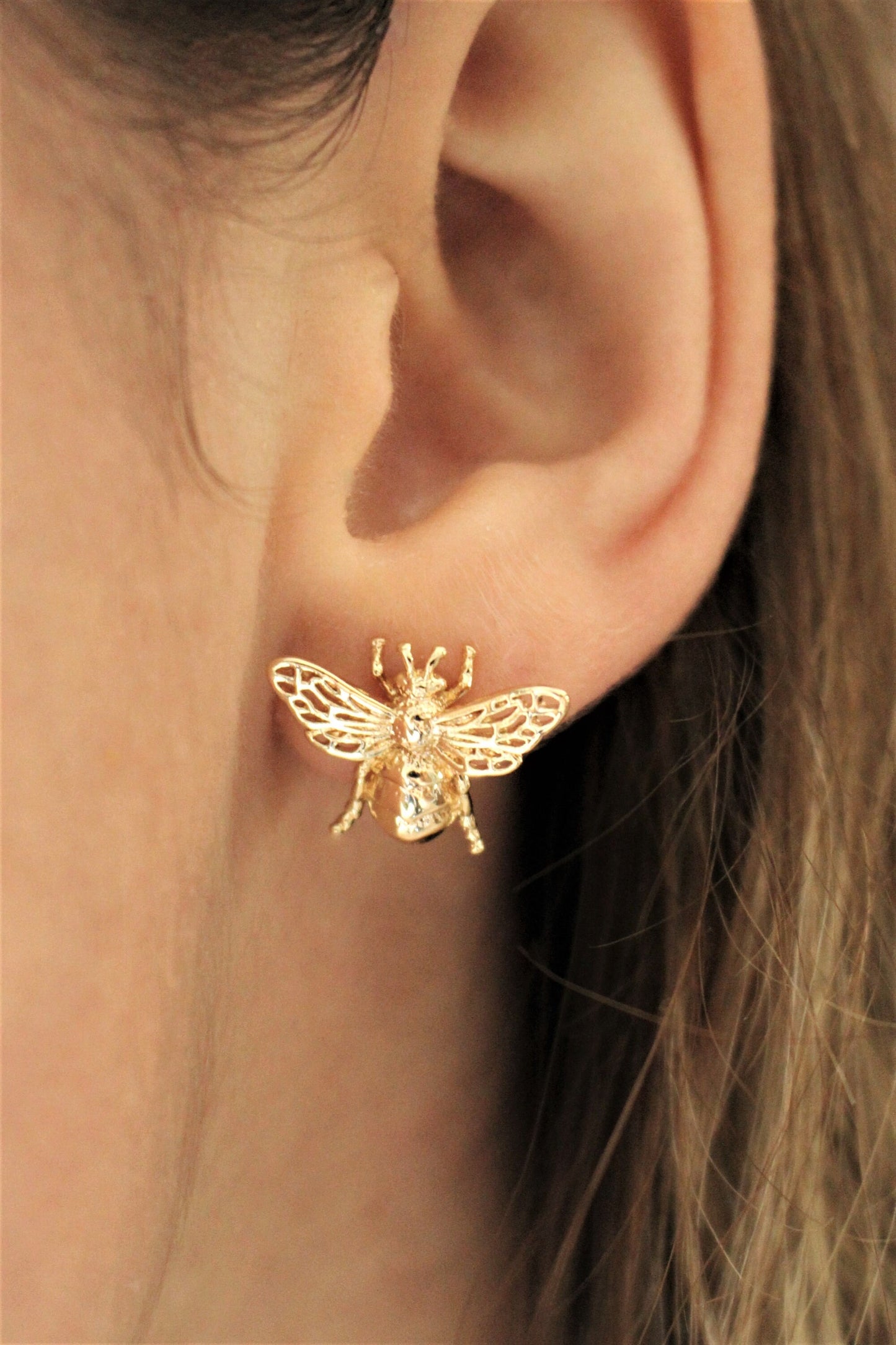 Bee Stud Earrings