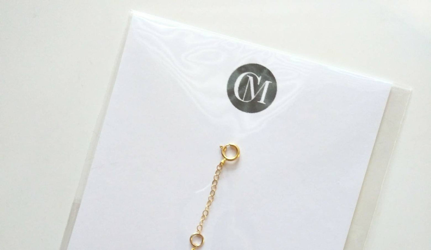 Rallonge faite à la main en or 14 carats | 1 2 3 4 pouces | Chaîne d'extension | Ajouter à votre collier ou bracelet | Ajout de chaîne