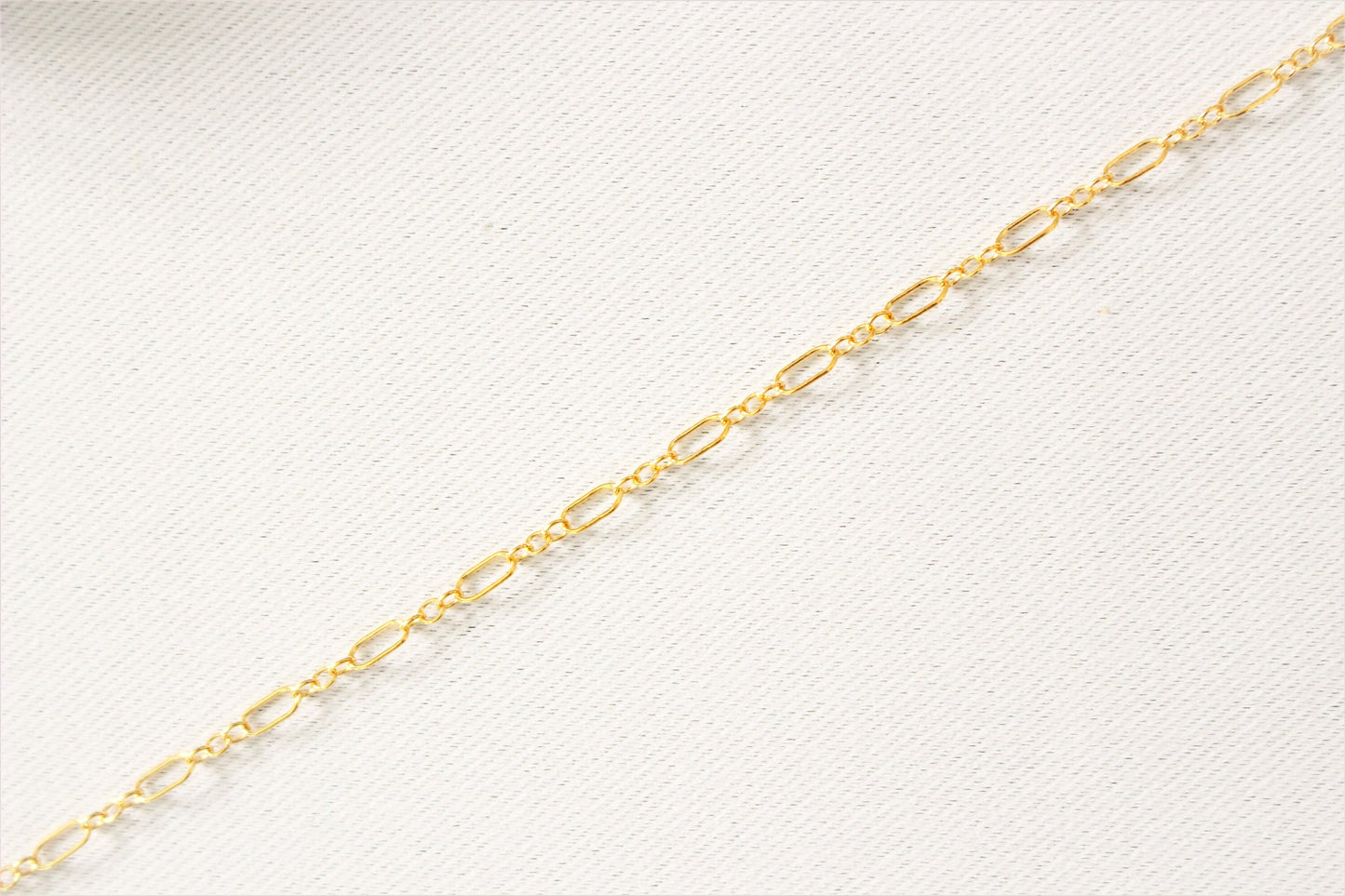 14k gold filled chain necklace ∙ Long and short chain ∙ 2.6mm