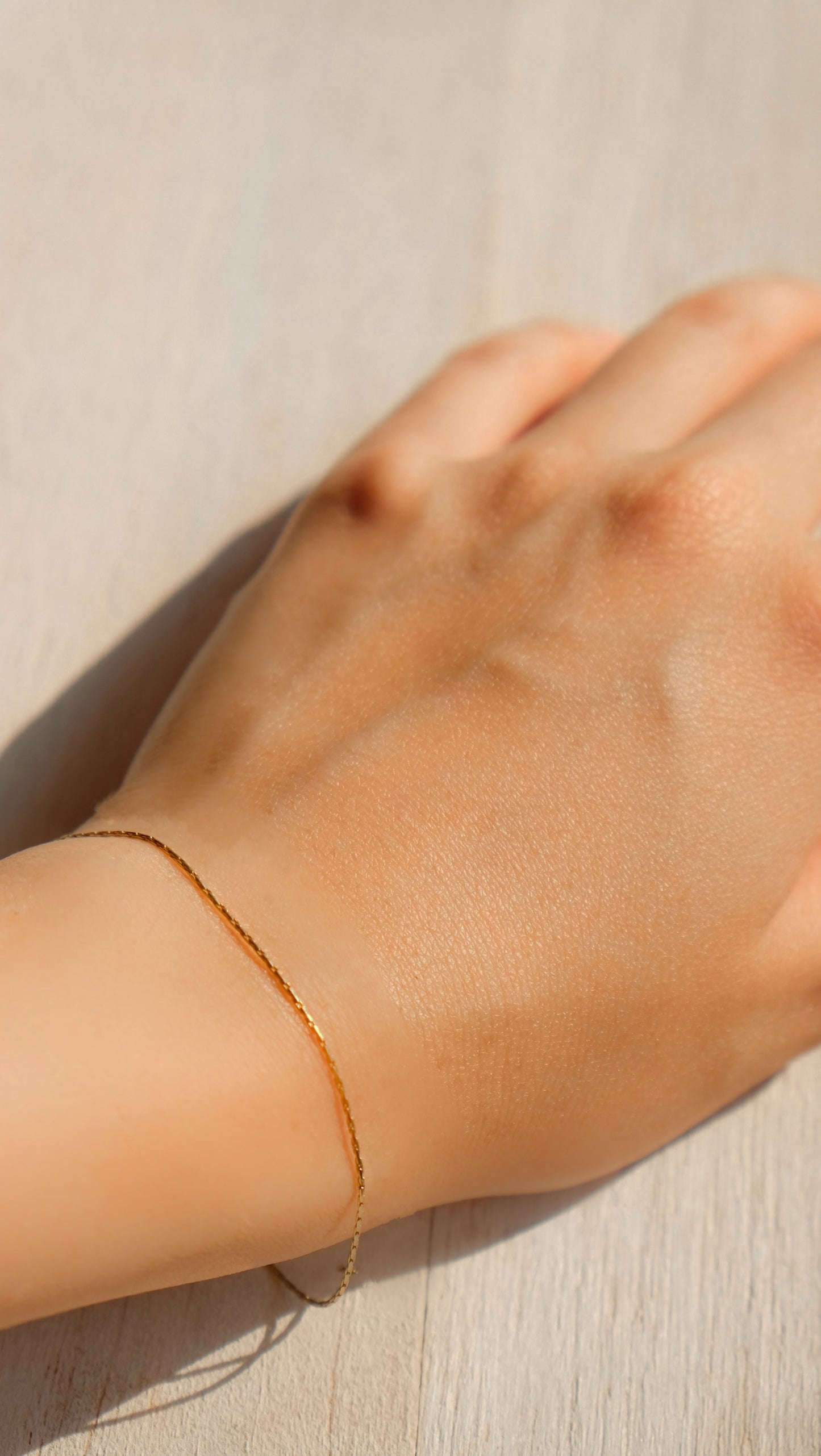 Bracelet 14k or rempli ∙ Chaîne or 14k ∙ Tous les jours ∙ Bijou 14k de qualité ∙ Bracelet minimaliste simple demoiselle d'honneur & mariage
